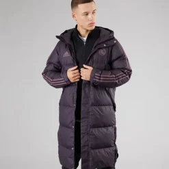 adidas Herre RMCF Real Madrid sæsonbetrukket hættejakke Aurora Black