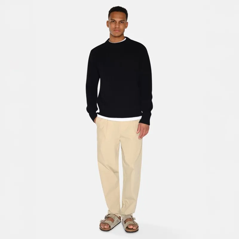 Clearance Minimum Herre Rob Jumper 999 Black Sort