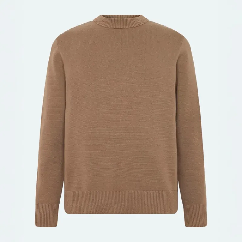 Discount Minimum Herre Rob Jumper 1815 Shitake Brun