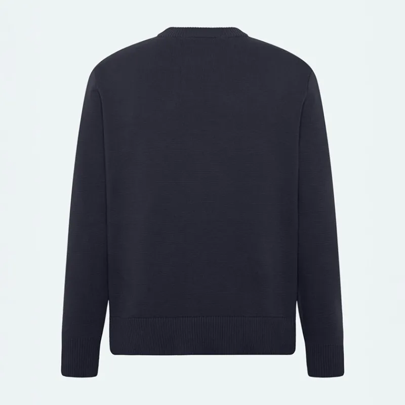 New Minimum Herre Rob Jumper 3922 Sky Captain Marineblå