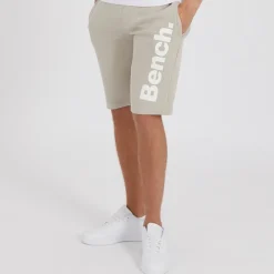 Bench Herre Rollo Spots Fleece Shorts Gråbrun Beige