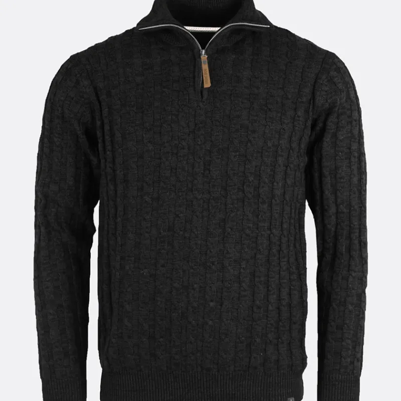 Hot Indicode Herre Rufus Jumper Sort