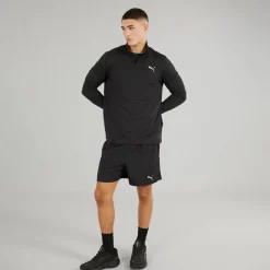 New Puma Herre Run Favorite 1/​4 Zip Løbe Tøj Sort