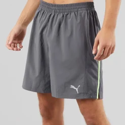 Best Puma Herre Run Favorite Velocity 7 Tommer Løbeshorts Galactic Gray Grå