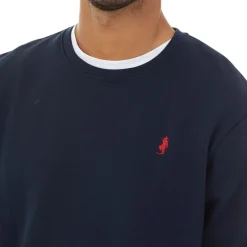 Sale MCS Herre Rundhals Sweatshirt Mørk Safir