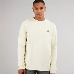 Online Indicode Herre Salupe Sweatshirt Asparges Hvid