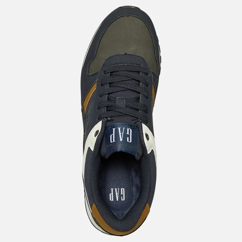 New GAP Herre Sandiego II Retro Sneakers Navy Marineblå