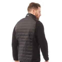 Trespass Herre Saunter Hybrid Polstret Jakke Sort