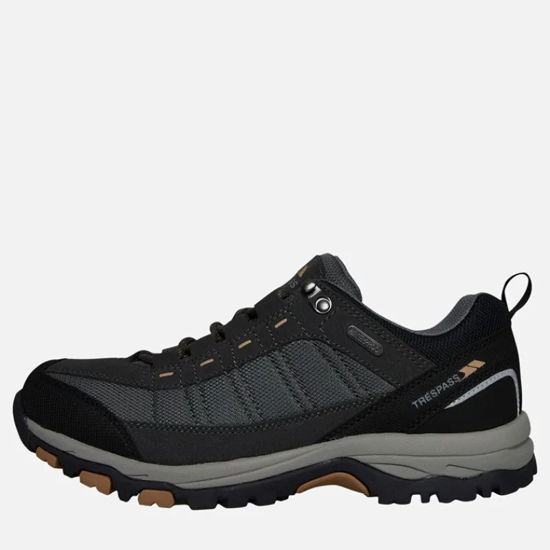 Best Trespass Herre Scarp Waterproof Hiking Vandrestøvler Grå Grå