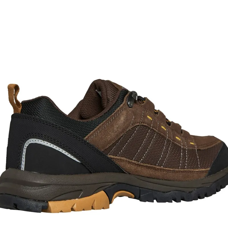 Hot Trespass Herre Scarp Waterproof Hiking Vandrestøvler Brun