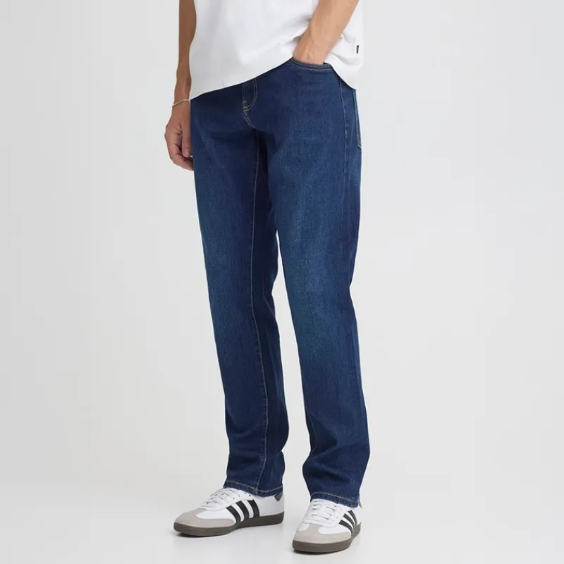 Sale Solid Herre Sdryder Denim Jeans Dark Blue Denim Mørk denimblå