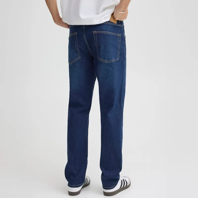 Sale Solid Herre Sdryder Denim Jeans Dark Blue Denim Mørk denimblå