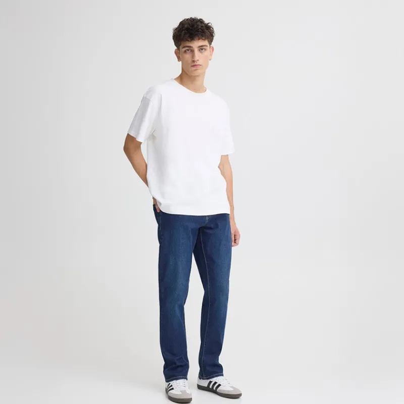 Sale Solid Herre Sdryder Denim Jeans Dark Blue Denim Mørk denimblå