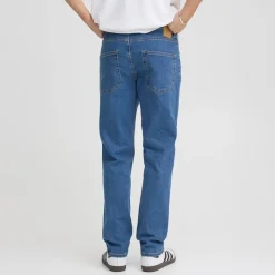 Sale Solid Herre Sdryder Denim Jeans Middle Blue Denim Mellemblå