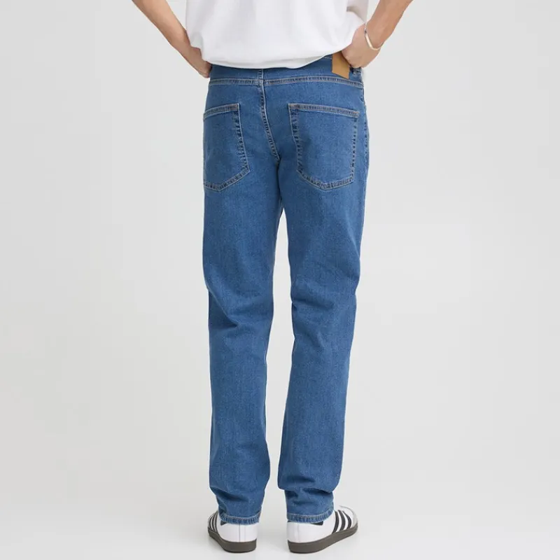 Sale Solid Herre Sdryder Denim Jeans Middle Blue Denim Mellemblå