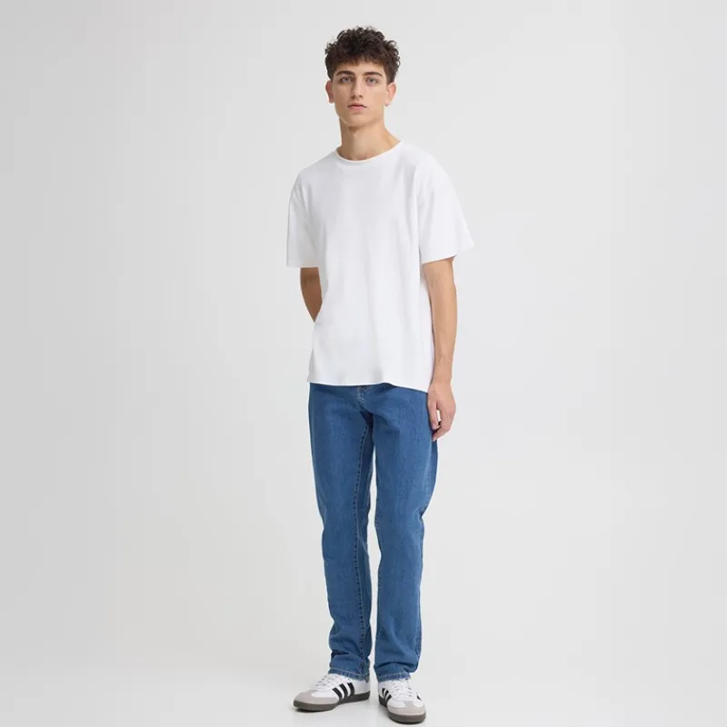 Sale Solid Herre Sdryder Denim Jeans Middle Blue Denim Mellemblå