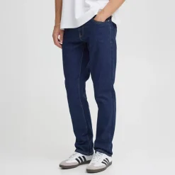 Hot Solid Herre Sdryder Denim Jeans Rinse Wash Mørk denimblå