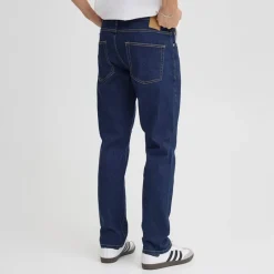 Hot Solid Herre Sdryder Denim Jeans Rinse Wash Mørk denimblå