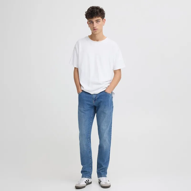 Sale Solid Herre Sdryder Denim Jeans Middle Vintage Blue Denim Mellemblå