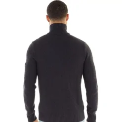 Outlet JACK & JONES Herre Shane Strikket Trøje Blå Blazer Mørk marineblå