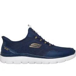 Best SKECHERS SPORT Herre Skechers Summits Slip In Sneakers Navy Marineblå