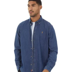 Outlet MCS Herre Skjorte med Knapper Denim