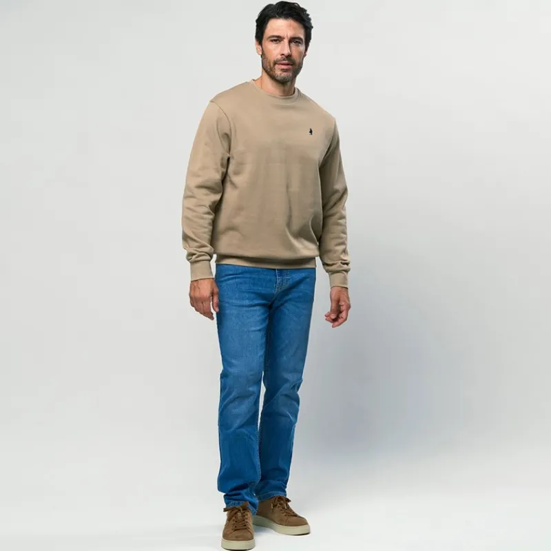 Sale MCS Herre Skyler Sweatshirt Silver Mink