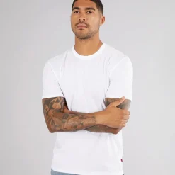 Sale Levi's Herre Slim Fit T-Shirt Hvid