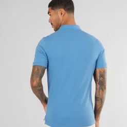 Outlet Levi's Herre Slim Polo Shirt Federal Blue Blå