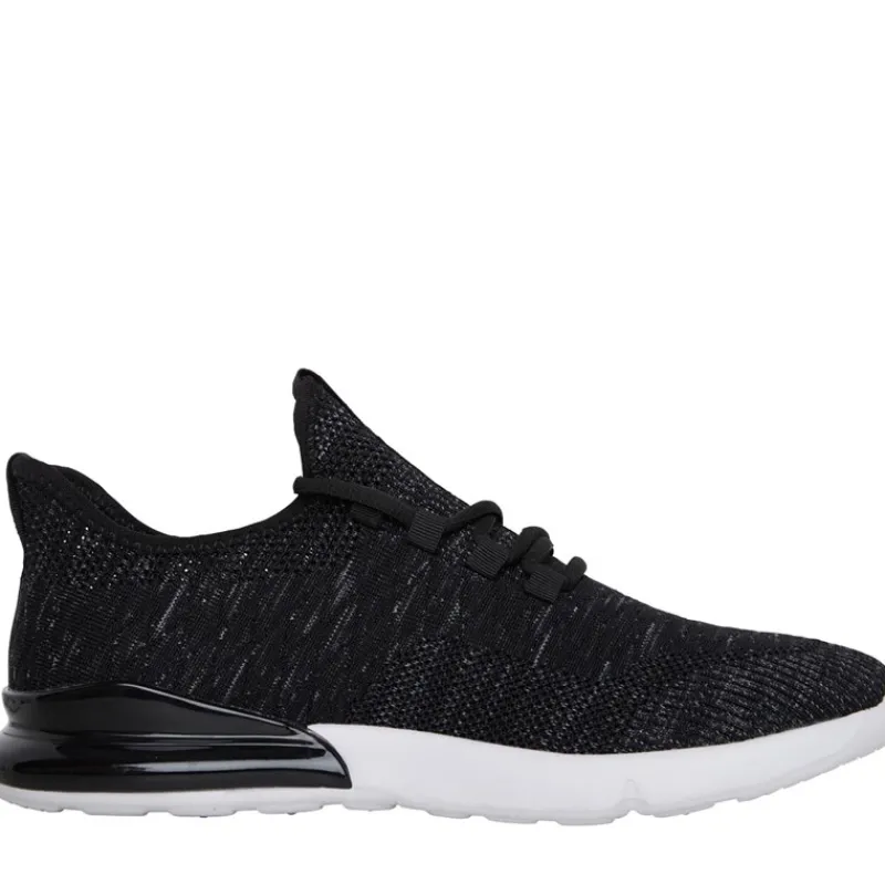 Outlet Crosshatch Herre Smitlay Sneakers Sort