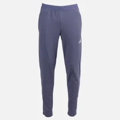 Clearance adidas Herre Spil Og Gå Trænings 3 Stribede Joggers Shadow Navy