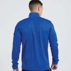 Best adidas Herre Squadra 21 1/​4 Zip Træningstop Royal Blue/​Hvid Blå