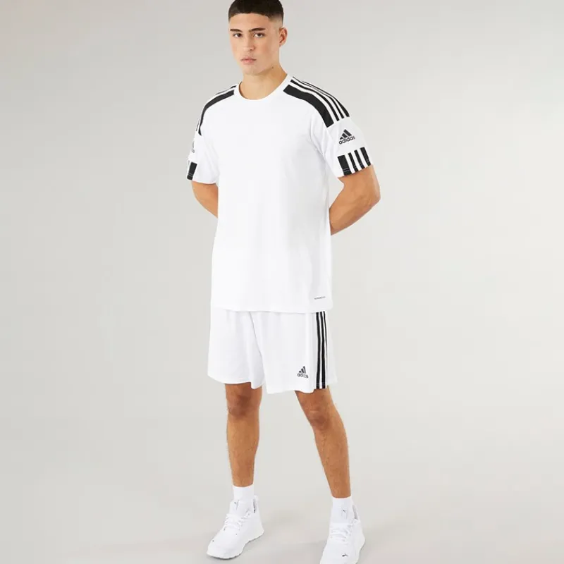 Outlet adidas Herre Squadra 21 Shorts /Sort Hvid
