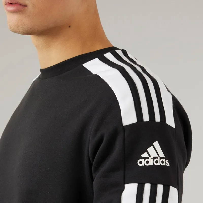 adidas Herre Squadra 21 Sweatshirt Sort/Hvid