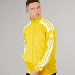 New adidas Herre Squadra 21 Trænings Track Top Team Yellow/Hvid