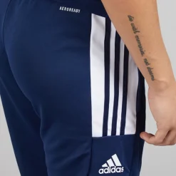 New adidas Herre Squadra 21 Træningsbukser Navy/Hvid Marineblå