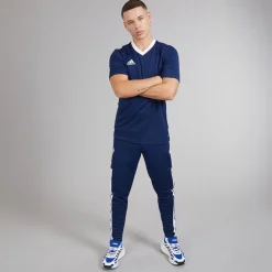 New adidas Herre Squadra 21 Træningsbukser Navy/Hvid Marineblå