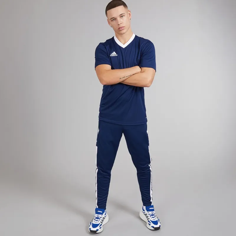 New adidas Herre Squadra 21 Træningsbukser Navy/Hvid Marineblå