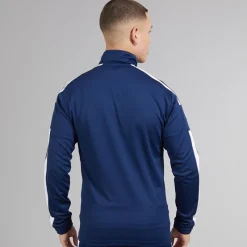 Hot adidas Herre Squadra 21 træningsjakke Navy/​Hvid Marineblå