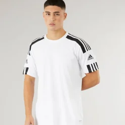 Discount adidas Herre Squadra 21 T-shirt /​Sort Hvid