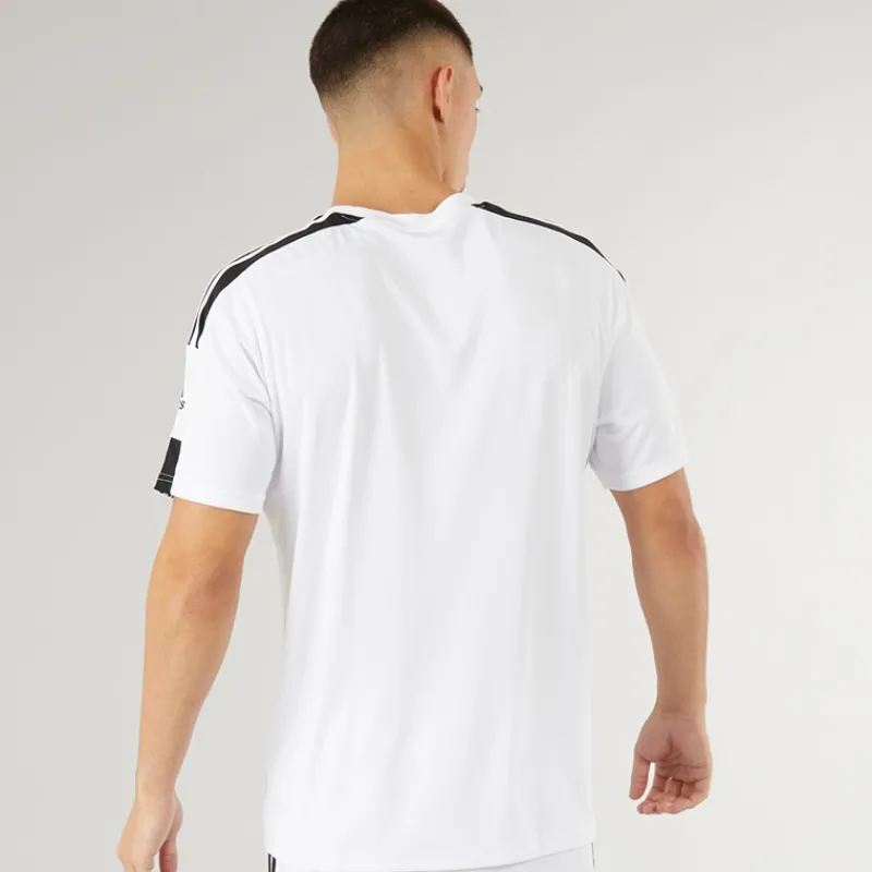 Discount adidas Herre Squadra 21 T-shirt /Sort Hvid