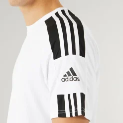 Discount adidas Herre Squadra 21 T-shirt /Sort Hvid