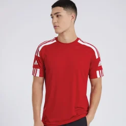 Sale adidas Herre Squadra 21 T-shirt Team Power Red/Hvid