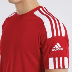 Sale adidas Herre Squadra 21 T-shirt Team Power Red/Hvid