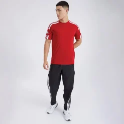 Sale adidas Herre Squadra 21 T-shirt Team Power Red/Hvid