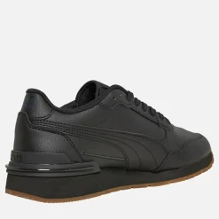Puma Herre ST Runner V4 Læder Sneakers /​Stærk Grå/​Gummi Sort