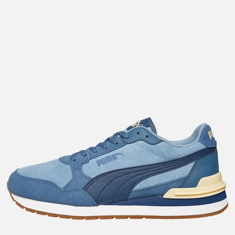 New Puma Herre ST Runner V4 Suede Træningssko Native Blå / Persian Blå / Mørk Indigo