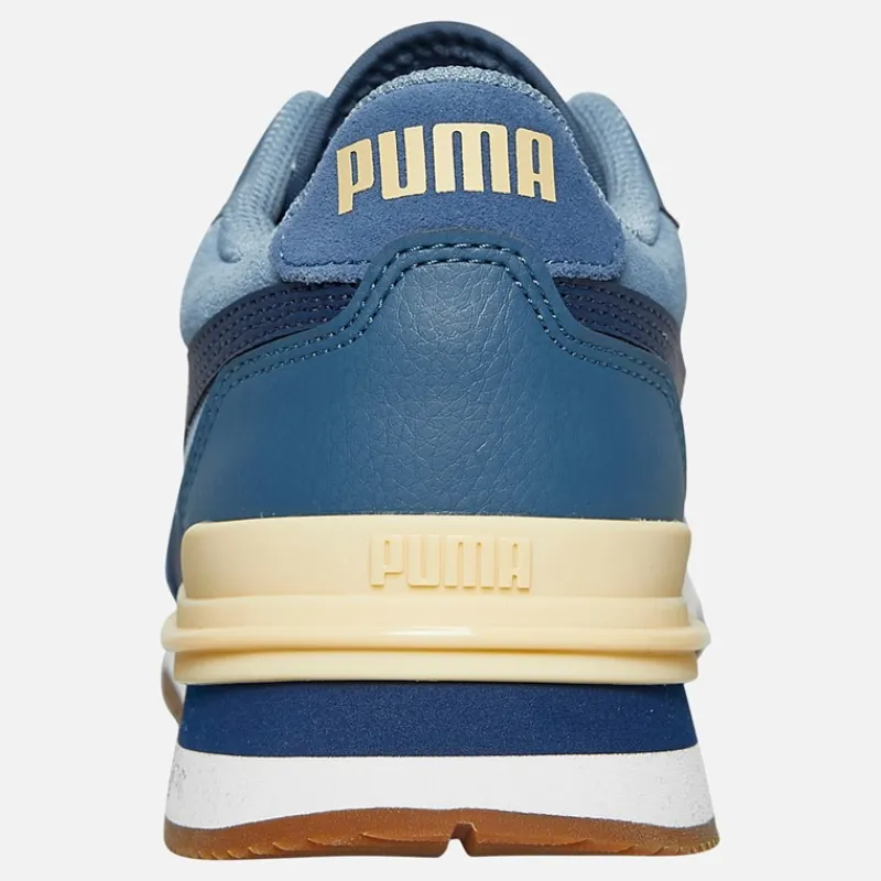 New Puma Herre ST Runner V4 Suede Træningssko Native Blå / Persian Blå / Mørk Indigo