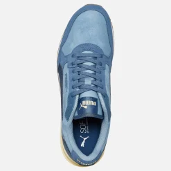 New Puma Herre ST Runner V4 Suede Træningssko Native Blå / Persian Blå / Mørk Indigo