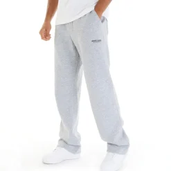 Clearance Avant Garde Herre Straight Leg Joggers Lys Grå Melange Lysegrå Mergel